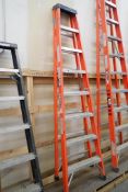 Fiberglass/Aluminum 8' Step Ladder.