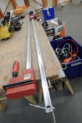 Lot of 2 Bessey 48" Clamps.