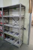 Metal 42"x18"x75" Shelving Unit.