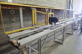 Custom Built Drilling Station w/ 20' Jig Table and Track System.