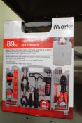 iWorks 89-pc Tool Set- NEW, UNUSED.