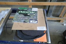 Lot of 10" Saw Blade and 12" Saw Blade.