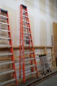 Fiberglass/Aluminum 12' Step Ladder.