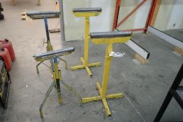 Lot of 4 Roller Stands.