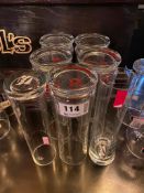 LOT OF (7) SALZBURGER STIEGL GLASSES