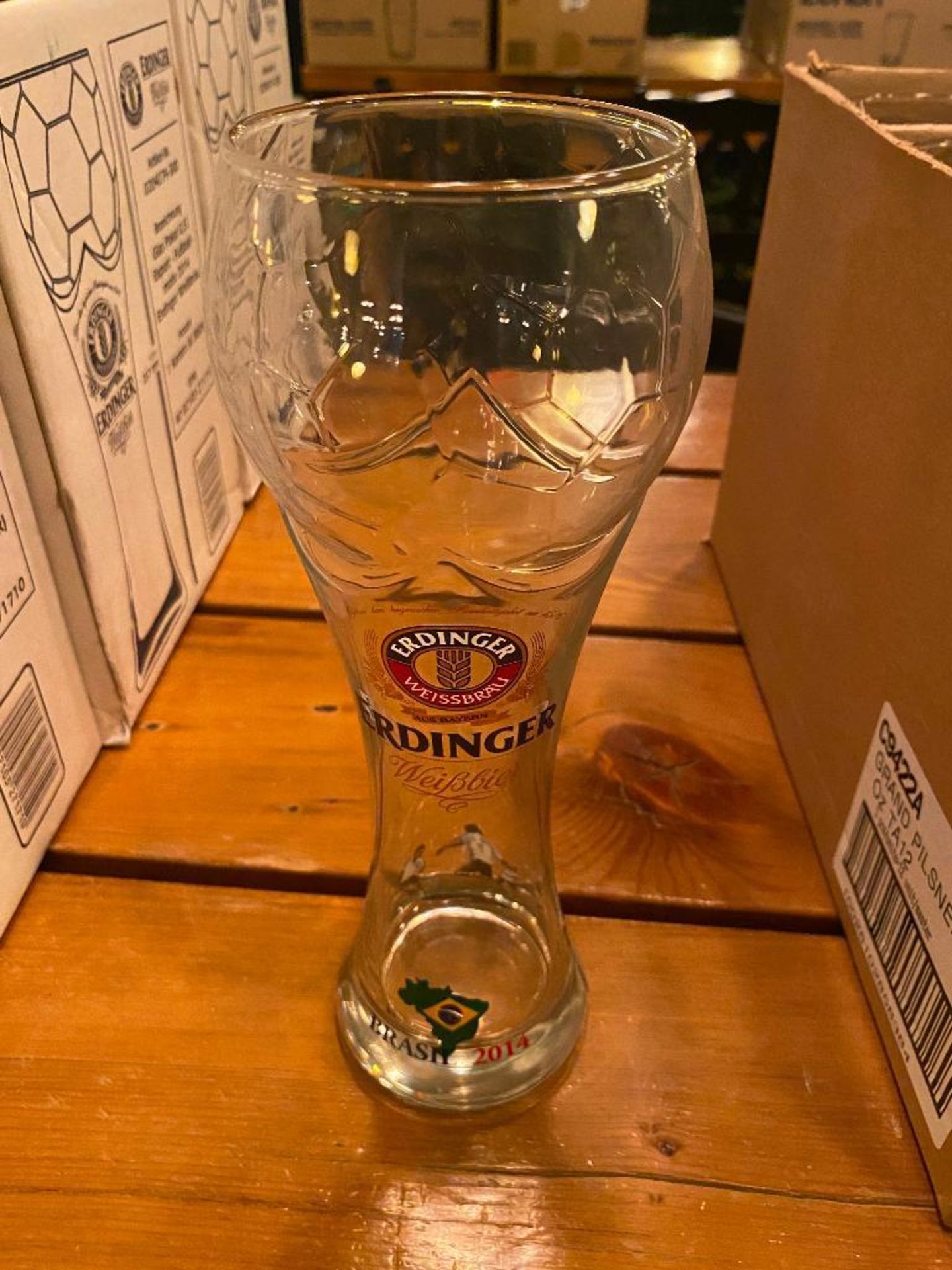 LOT OF (5) BOXES OF ERDINGER WEISSBIER GLASSES - Image 2 of 2