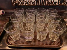 LOT OF (12) HOEGAARDEN 11 OZ GLASSES