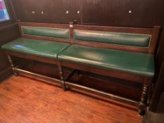 8' GREEN BAR HEIGHT BENCH