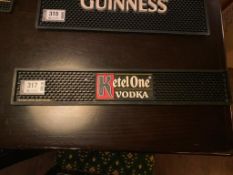 20.5" X 3.5" KETEL ONE VODKA BAR SPILL MAT