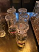 LOT OF (5) MAGNERS IRISH CIDER PINT GLASSES