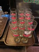 LOT OF (14) SLEEMAN PINT GLASSES