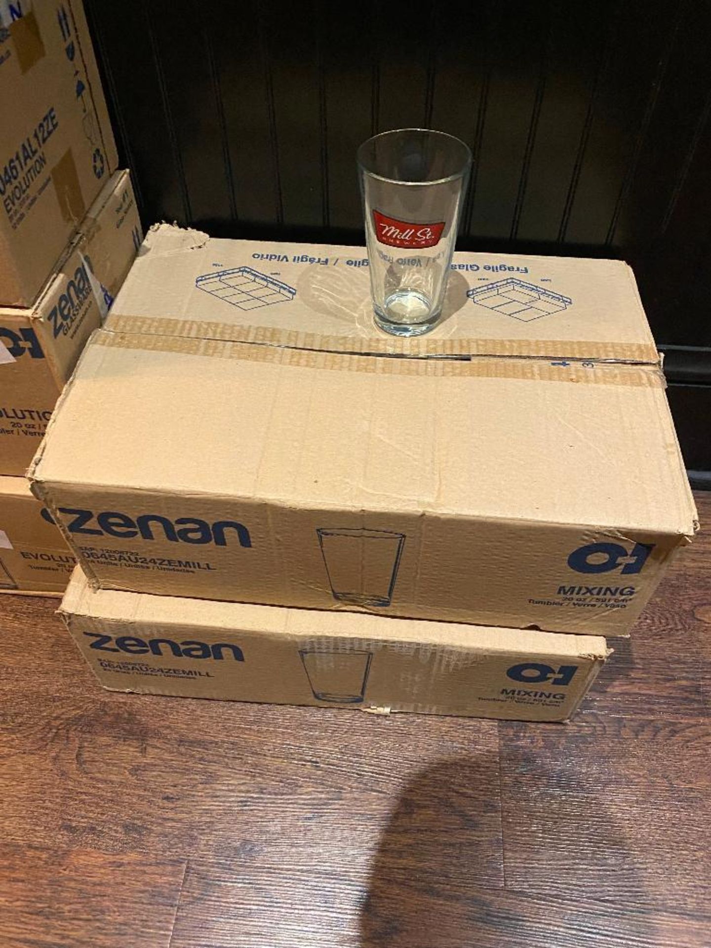LOT OF (12) BOXES OF ASSORTED BRANDED GLASSES - Image 6 of 6