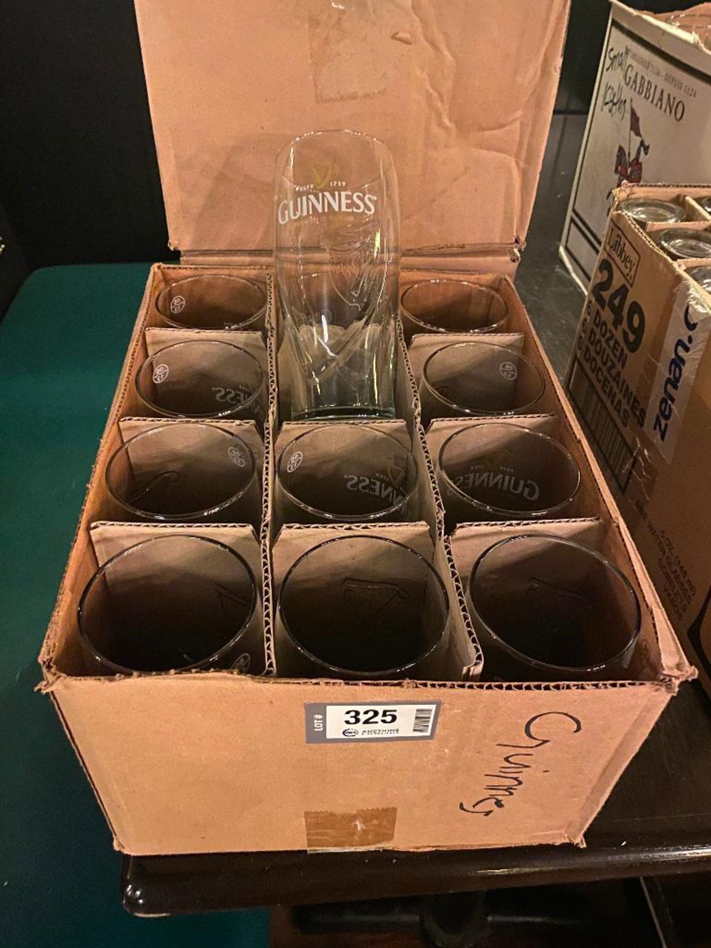 LOT OF (4) BOXES OF GUINNESS GLASSES - Image 2 of 3