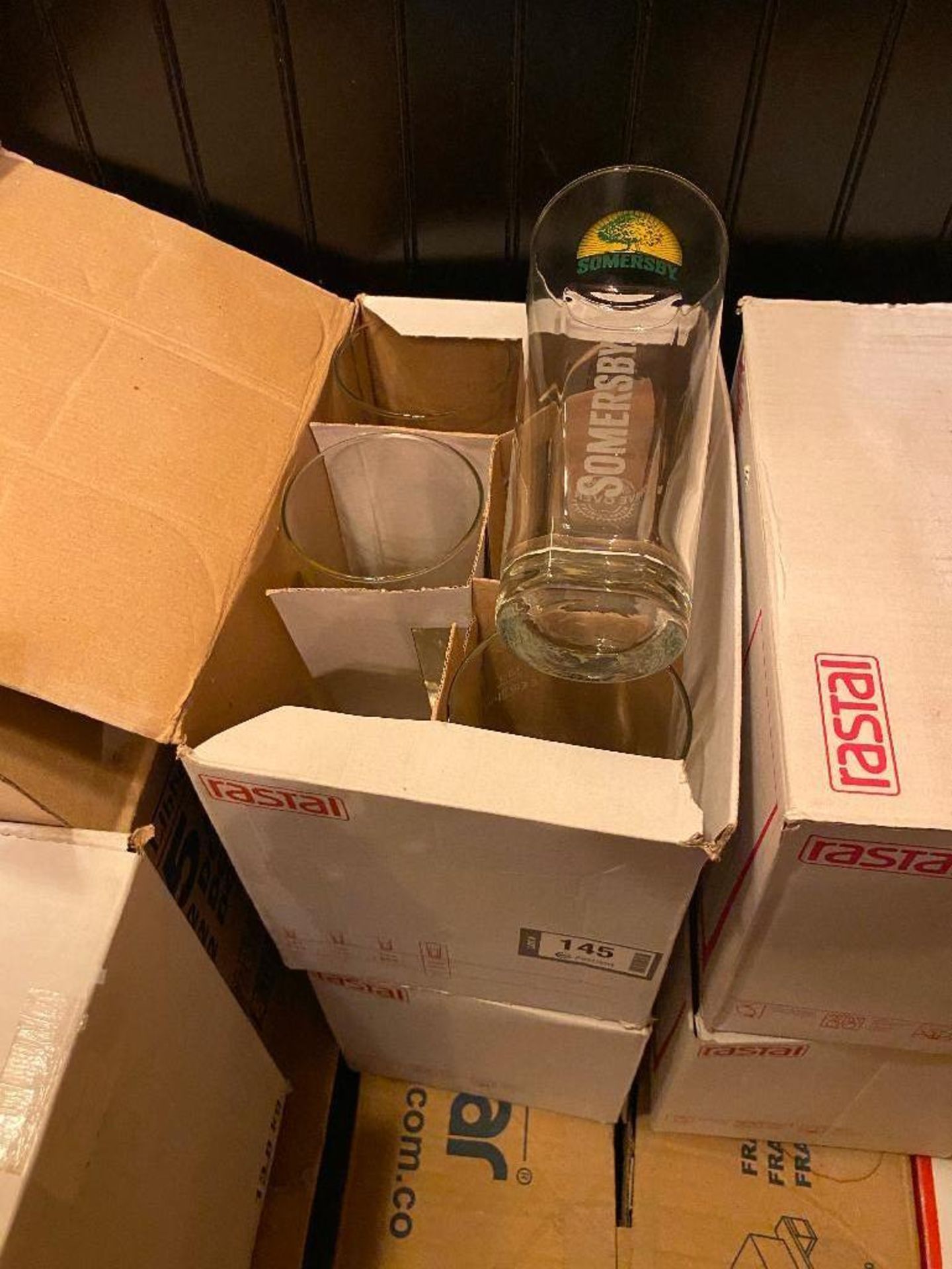 LOT OF (19) BOXES OF ASSORTED BRANDED GLASSES - Image 6 of 6