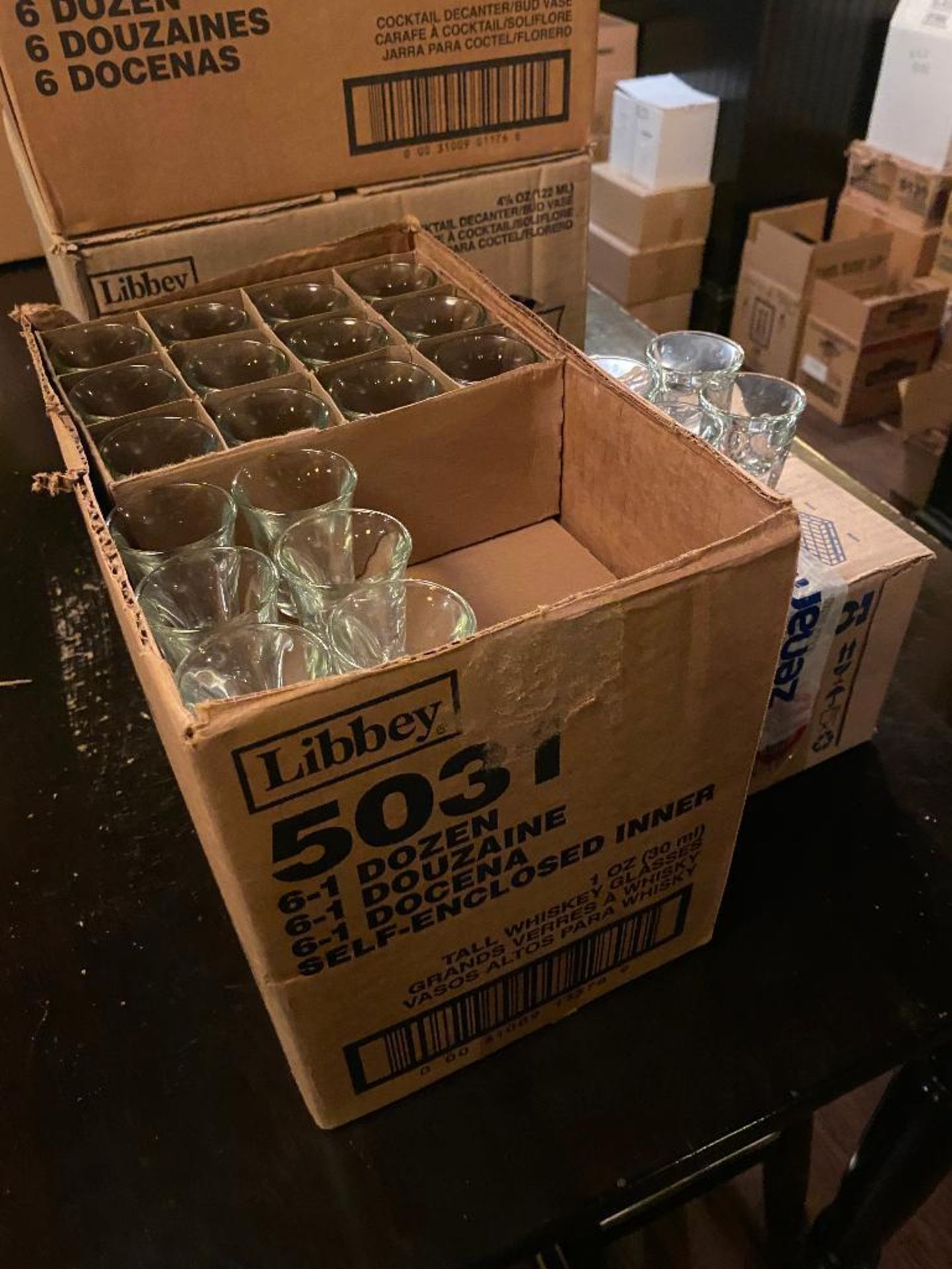 LOT OF (2) BOXES OF SHOT GLASSES - Image 3 of 3