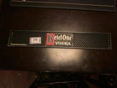 20.5" X 3.5" KETEL ONE VODKA BAR SPILL MAT