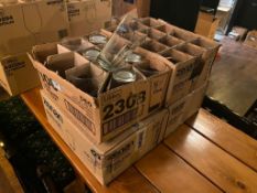 LOT OF (4) BOXES OF BLUE POINT BREWING GLASSES