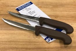 6" BONING KNIFE, WIDE BLADE, JOHNSON-ROSE 25123 - LOT OF 2 - NEW