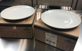 2 CASES OF DUDSON CURVE PLATE 10.5" - 12/CASE, MADE IN ENGLAND