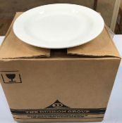 DUDSON CLASSIC 8" PACIFIC ROLLED EDGE PLATE - 24/CASE, MADE IN ENGLAND