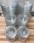 3 DOZEN STACKABLE GLASS BOWLS - ASSORTED SIZE - ARCOROC - NEW