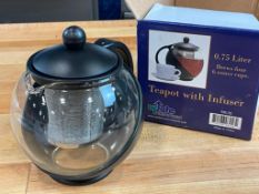 UPDATE TPI-75 25 OZ TEAPOT W/ INFUSER