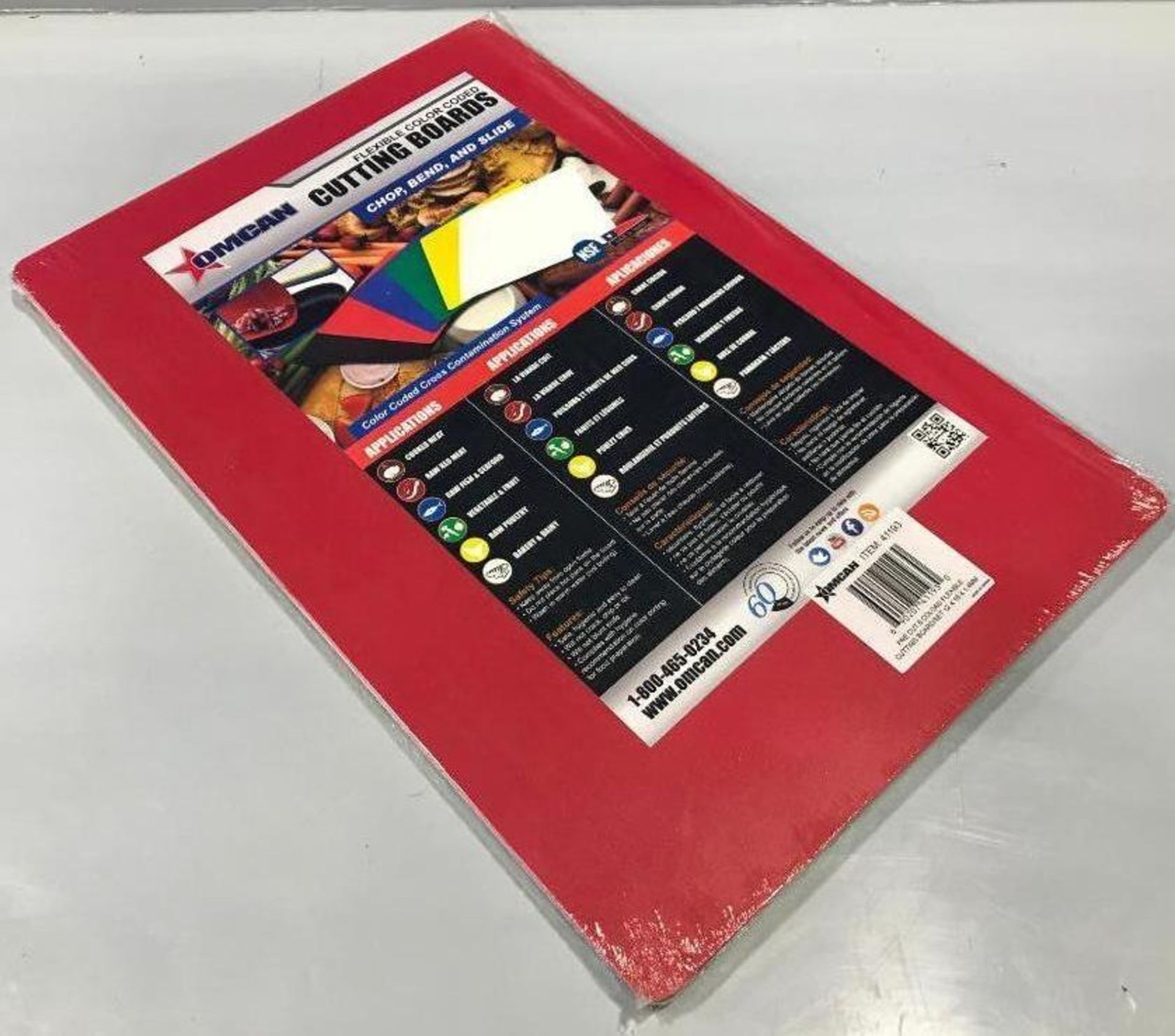 12" X 18" COLOUR-CODED FLEXIBLE CUTTING BOARDS