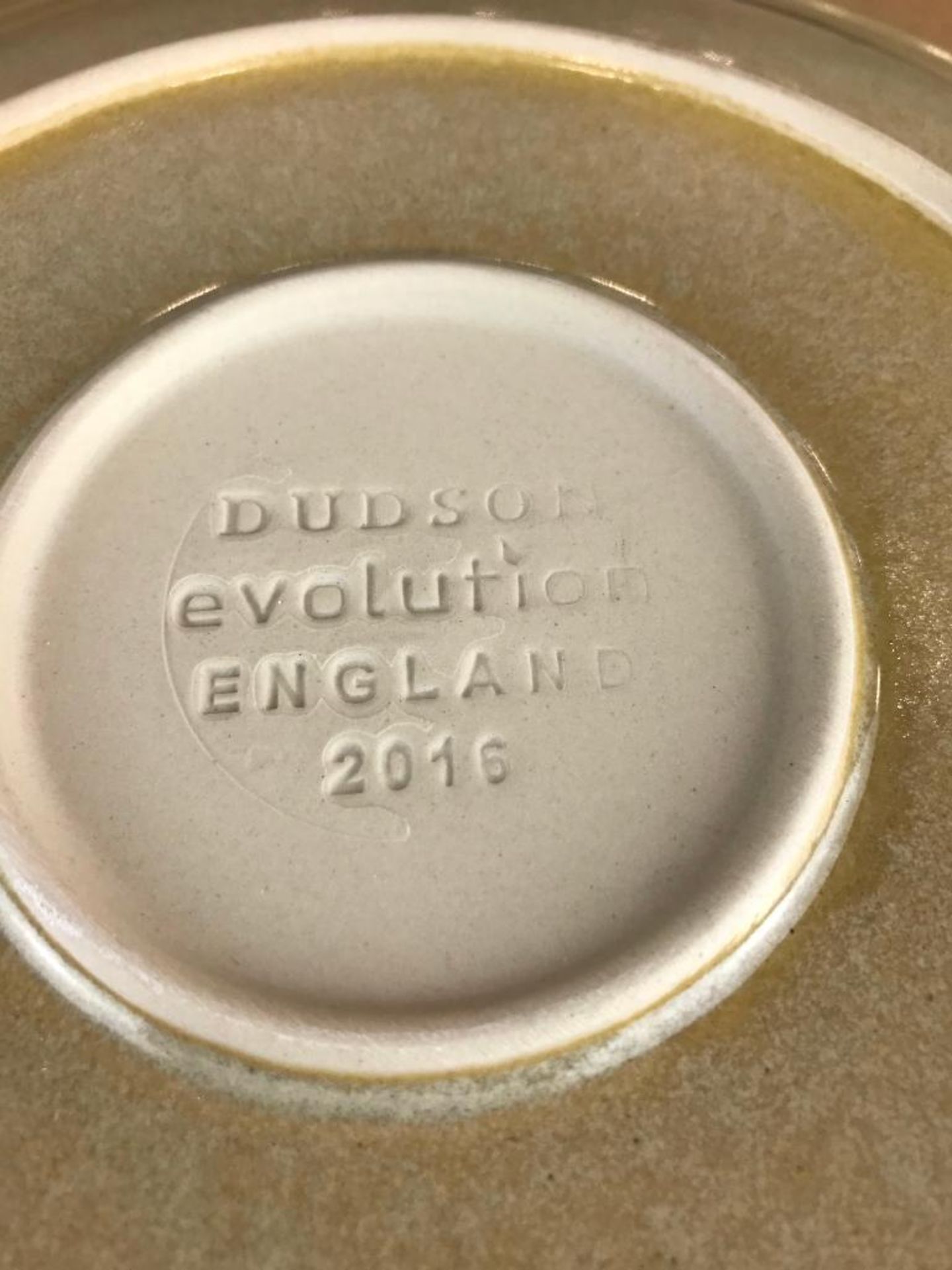 DUDSON EVO SAND COUPE PLATE 9" - 12/CASE, MADE IN ENGLAND - Image 3 of 4