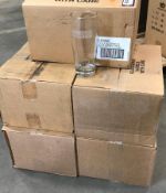 5 CASE OF WILLY BECHER 25 OZ WAXY'S GLASSES - 12 GLASSES PER CASE - NEW