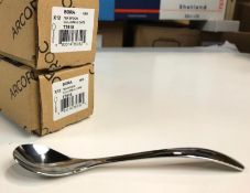 BORA 5" TEA/COFFEE SPOON - LOT OF 24 - NEW