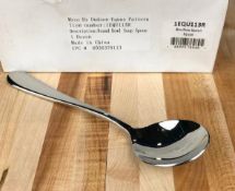 DUDSON EQUUS 6.25" BOUILLION SPOON - 12/CASE ? NEW