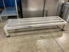 48" X 14" X 8" ALUMINUM 1000LB DUNNAGE RACK