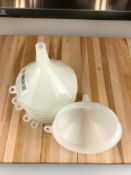 JOHNSON ROSE, FUNNEL, FPW-5, LOT OF 6 - NEW