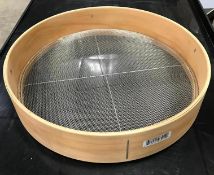 14" WOOD RIM SIEVE, JOHNSON ROSE 3914 - NEW