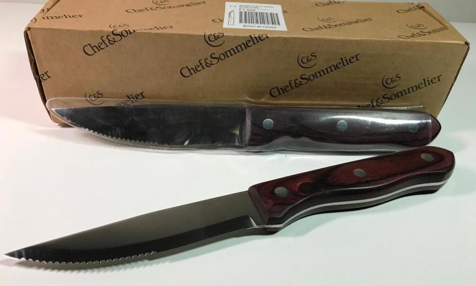 CHEF & SOMMELIER FJ606 GRAND 9" STEAK KNIFE - 12/CASE - NEW - Image 7 of 8