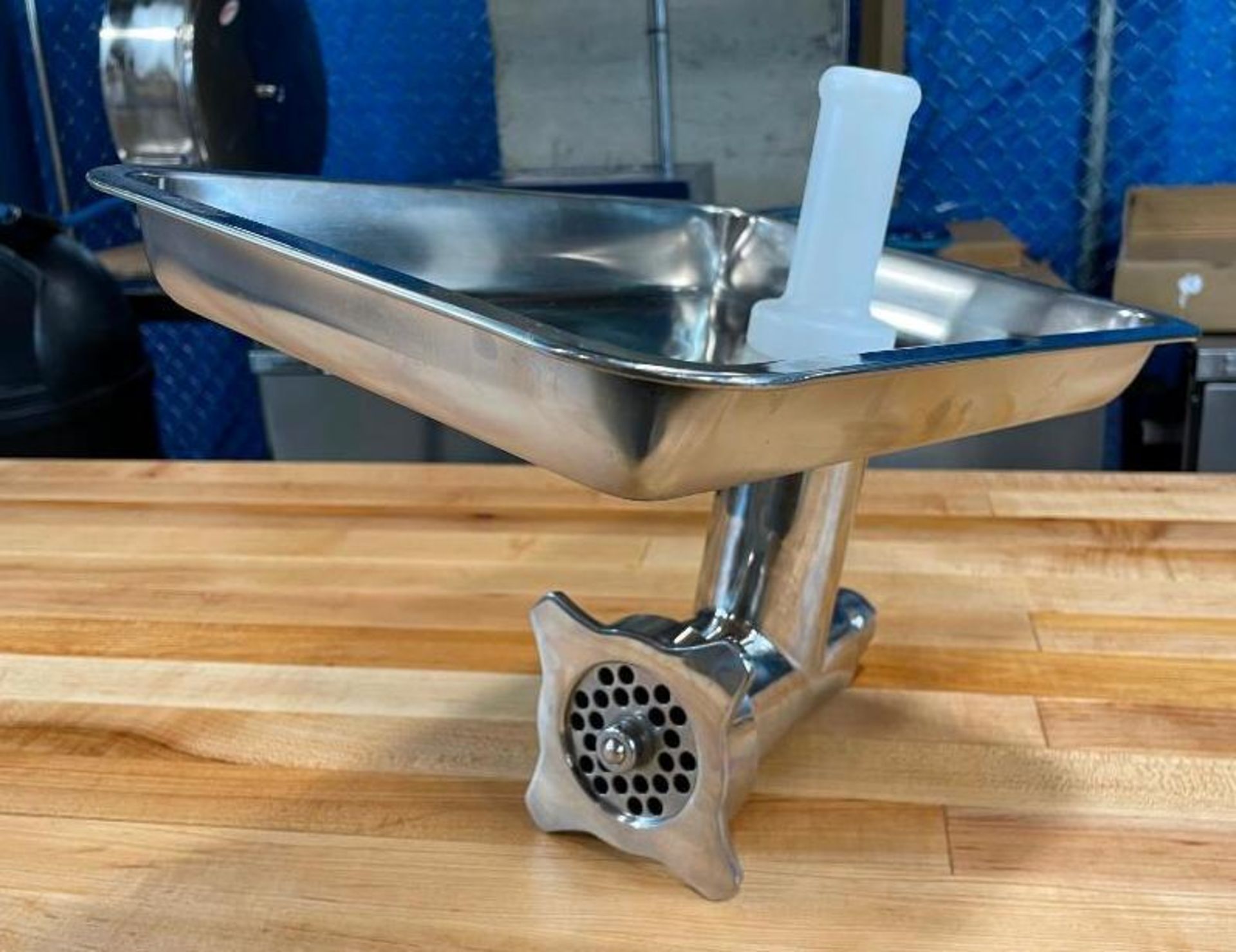 ALL STAINLESS #12 MEAT GRINDER ATTACHMENT FOR MIXERS