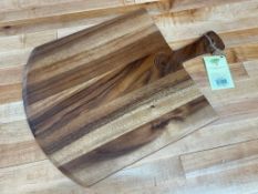 19.5" X 13.75" ACACIA WOOD PIZZA SERVER