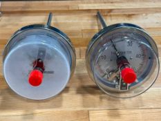 LARGE BARBED THERMOMETERS - LOT OF 2