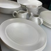 22 PIECE DUDSON EVO PEARL DINNERWARE SET, MADE IN ENGLAND