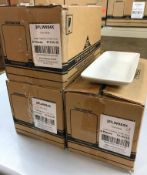 3 CASES OF DUDSON GEOMETRIX RECTANGLE CHEF'S TRAY 10 5/8" - 8/CASE, MADE IN ENGLAND