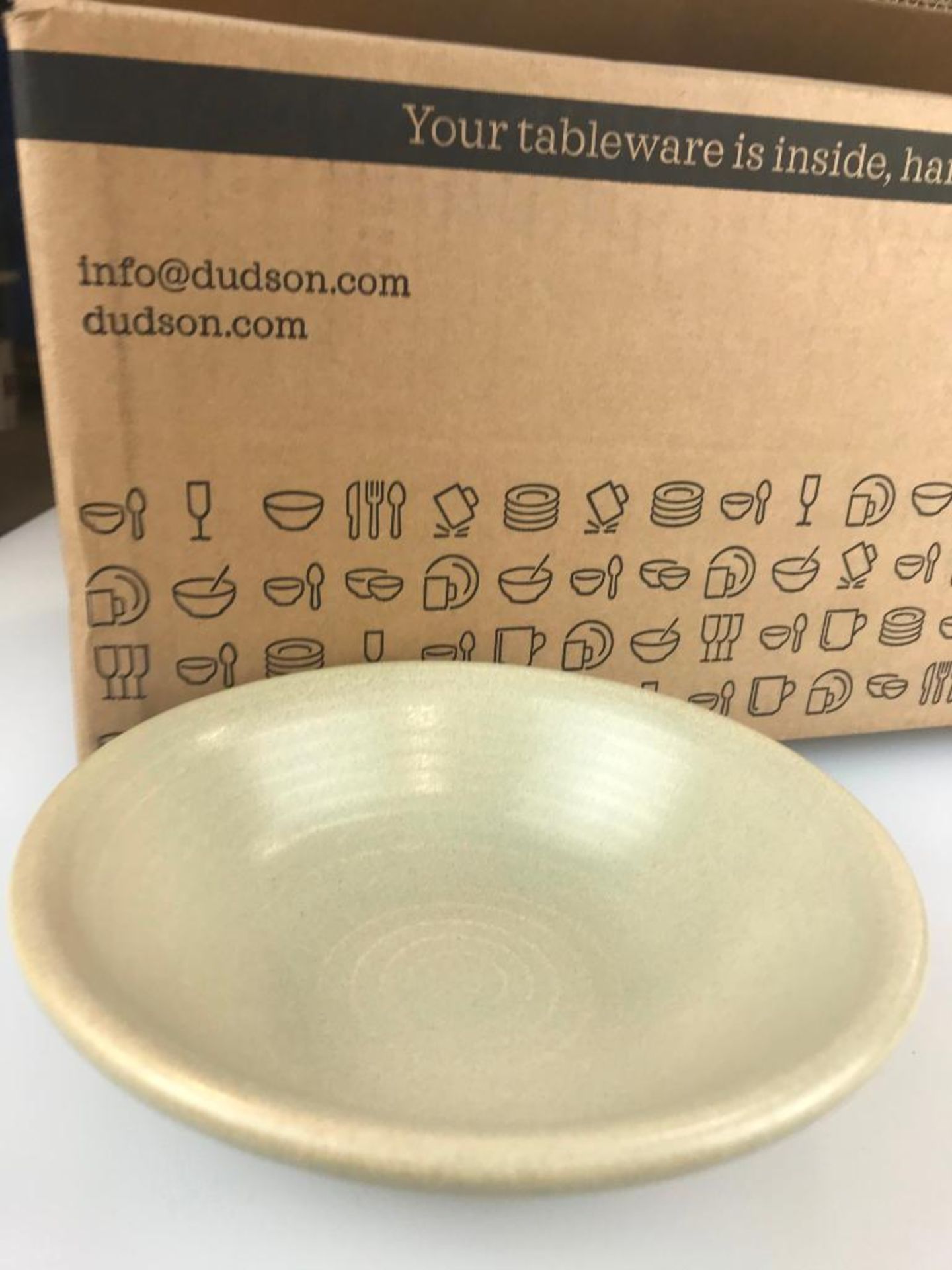 DUDSON EVO SAND OATMEAL BOWL 6 3/8" - 24/CASE, MADE IN ENGLAND - Image 3 of 6