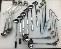 22 ASSORTED JOHNSON ROSE LADLES INCLUDING: