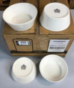 DUDSON PRECISION WHITE BOWL 5.5" - 18/CASE, MADE IN ENGLAND