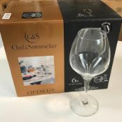 CHEF & SOMMELIER U1009 OPEN UP 9 OZ SWEET GLASS - CASE OF 6 - NEW