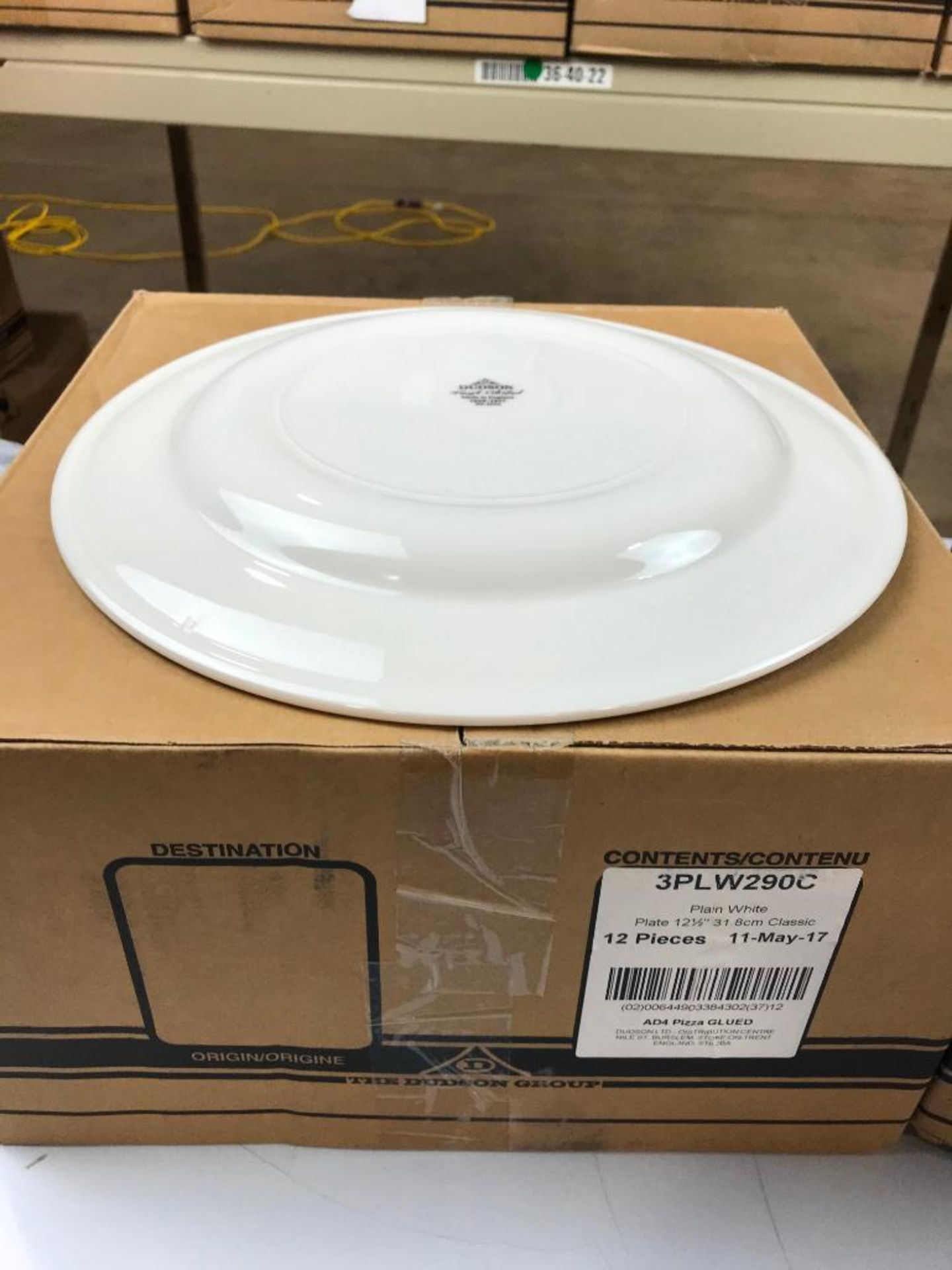 2 CASES OF DUDSON CLASSIC PLATE 12.5" - 12/CASE, MADE IN ENGLAND - Image 3 of 6