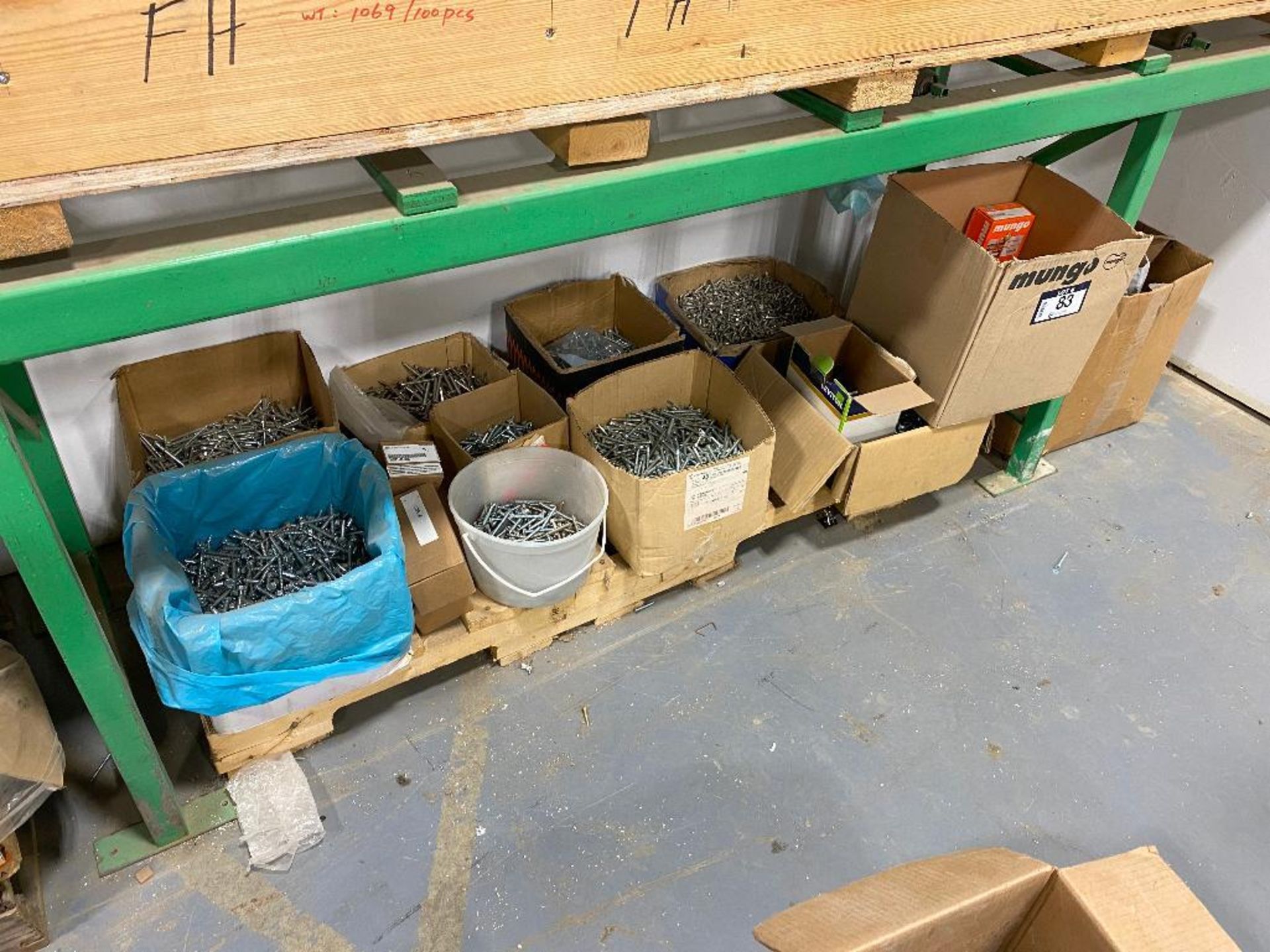 Lot of Asst. Screws, etc.