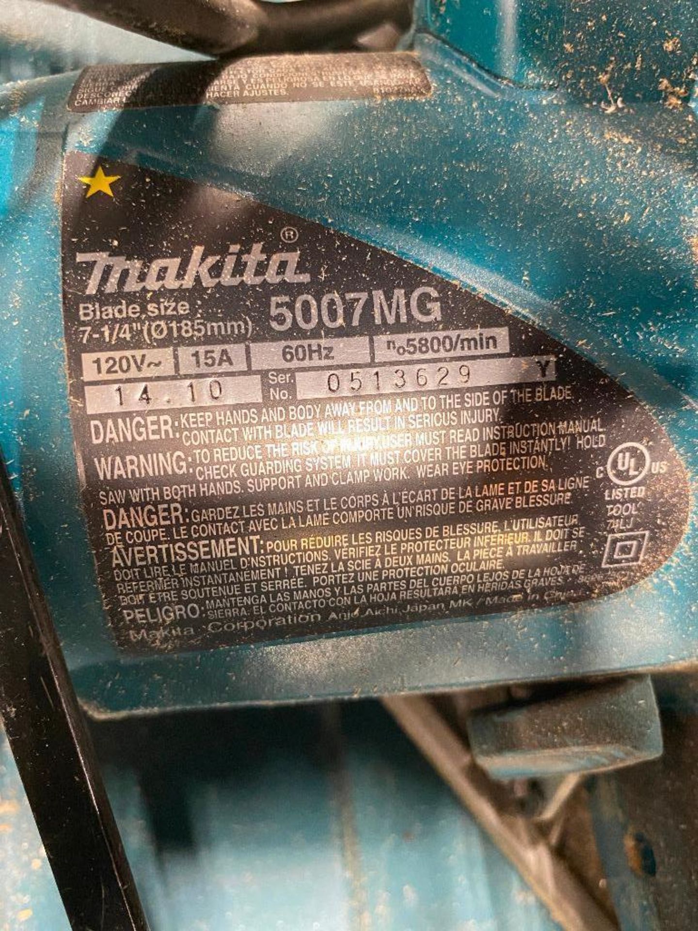 Makita 5007MG Magnesium 7-1/4-Inch Circular Saw - Image 3 of 3