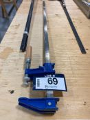 Lot of (2) Bar Clamps