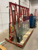 96"L X 48"W X 84"H Mobile Steel Material Rack