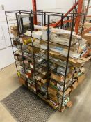 Lot of Asst. Shelving w/ Asst. Contents including Parts, Inventory, etc.